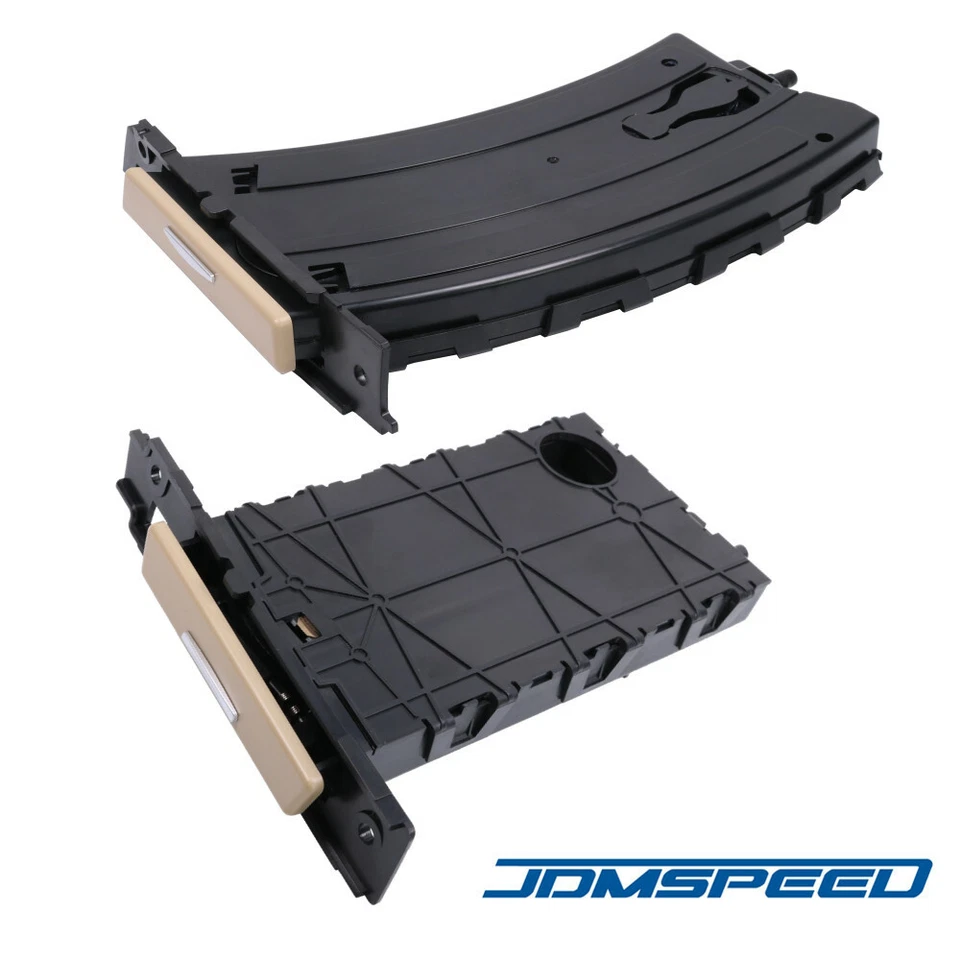 Par portavasos delantero izquierdo derecho beige para BMW 325i 330i 335i 328i M3 Foto 3 de 4