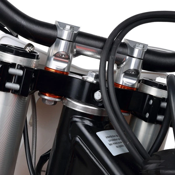 Zeta Stem Handle Bar Mount Clamp Cone KTM 125 150 250 350 450 SX SXF SX-F 16-18 - Image 2 of 2