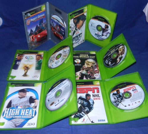 Xbox; PGR 2, MVP Baseball 05, 2002 FIFA World Cup & Germany 2006, ESPN NHL 2K5,+ - Picture 5 of 5