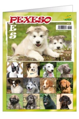 Memory Game Pexeso Dogs (Find the pair!), European Product