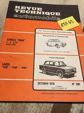 Revue technique Lada 1300
