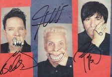 Die Ärzte Autogramm Bela B Farin Urlaub Punkrock Autograph