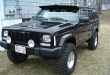 JEEP CHEROKEE XJ  SPOILER PARABREZZA DEFLETTORE CASQUETTE DE PARE BRISE