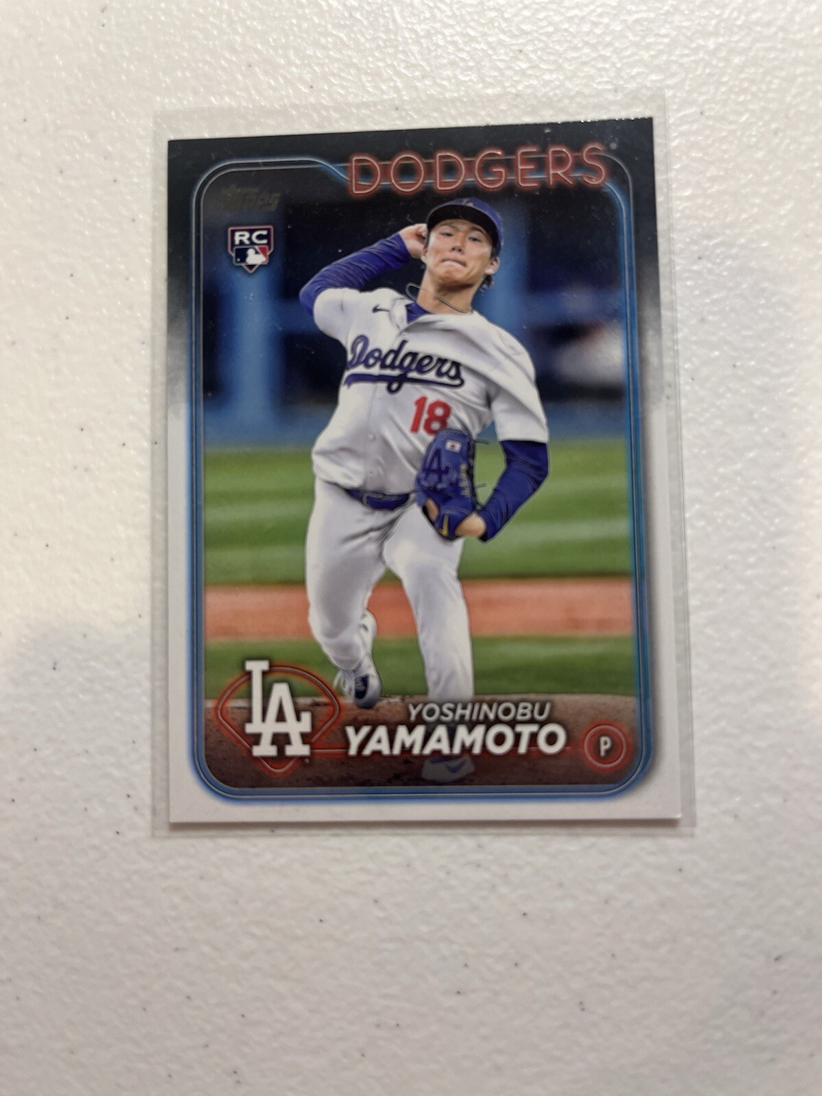 2024 Topps Series 2 Yoshinobu Yamamoto #553 Rookie Los Angeles Dodgers!