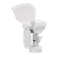 Caframo Ultimate 757 12V 2-Speed 7" Fan - Direct Wire - White