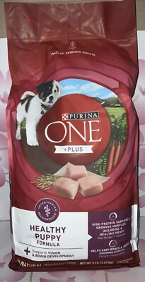 🐩 Purina ONE Natural+Plus High Protein Dry Puppy Dog Food,healthy