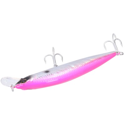 (Pink) 1PCS DeepSea Fishing Lure Mit Treble Hook 40g Künstliche Simulation DB