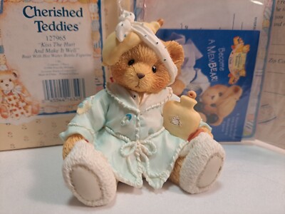 CHERISHED TEDDIES ''Kiss the Hurt'' Get Well Bear (1994) 127965