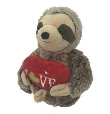 Sloth Valentine Plush with Love Heart Rainforest Zoo Dan Dee Stuffed Animal