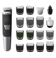 Philips Norelco MG5750 Multigroom All-in-One Trimmer Series 5000, 16 attachments