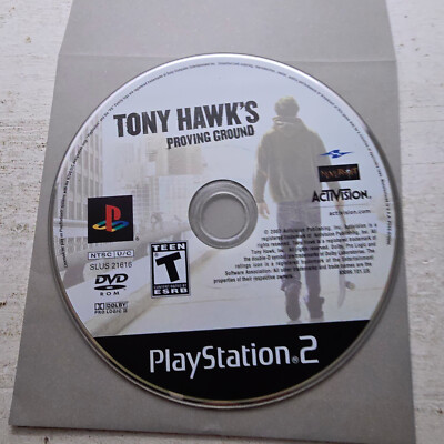 Tony Hawk's Proving Ground (Sony PlayStation 2) Disc Only