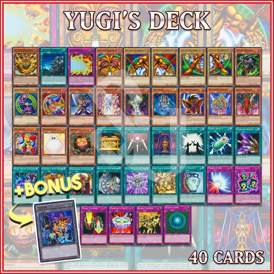 YUGI'S EXODIA DECK 40 Necross Obliterate!!! the Forbidden One YuGiOh +BONUS - Image 3 of 3