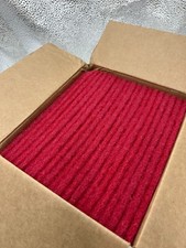 (QTY 20) DISCO Scouring Pad Medium Duty Synthetic Fiber, 9 in Lg, 6 in Wd, Red