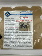 Chinese take out box purse template