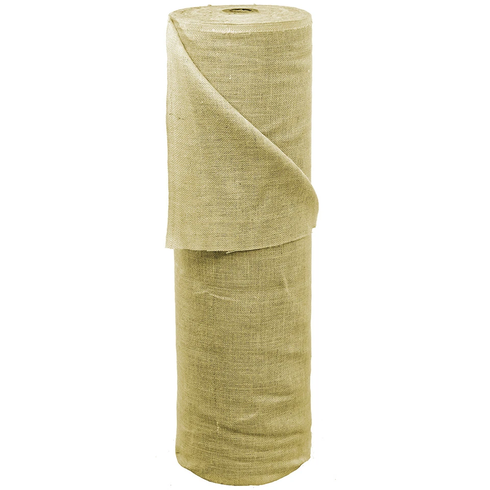 Jutestoff Jutegewebe Jute Dekoration Juteband Jutekordel HaGa® 1,2m x 50m - Bild 4 von 4