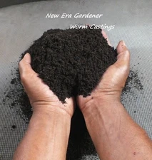 FRESH Organic Worm Casting Compost 2, 5 ,10 lb Bag Soil Amendment, Compost Tea