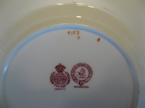 Minton Bailey Banks & Biddle K153 China 61/4" piatti da pane - set di 7 - molto belli! - Foto 3 di 3