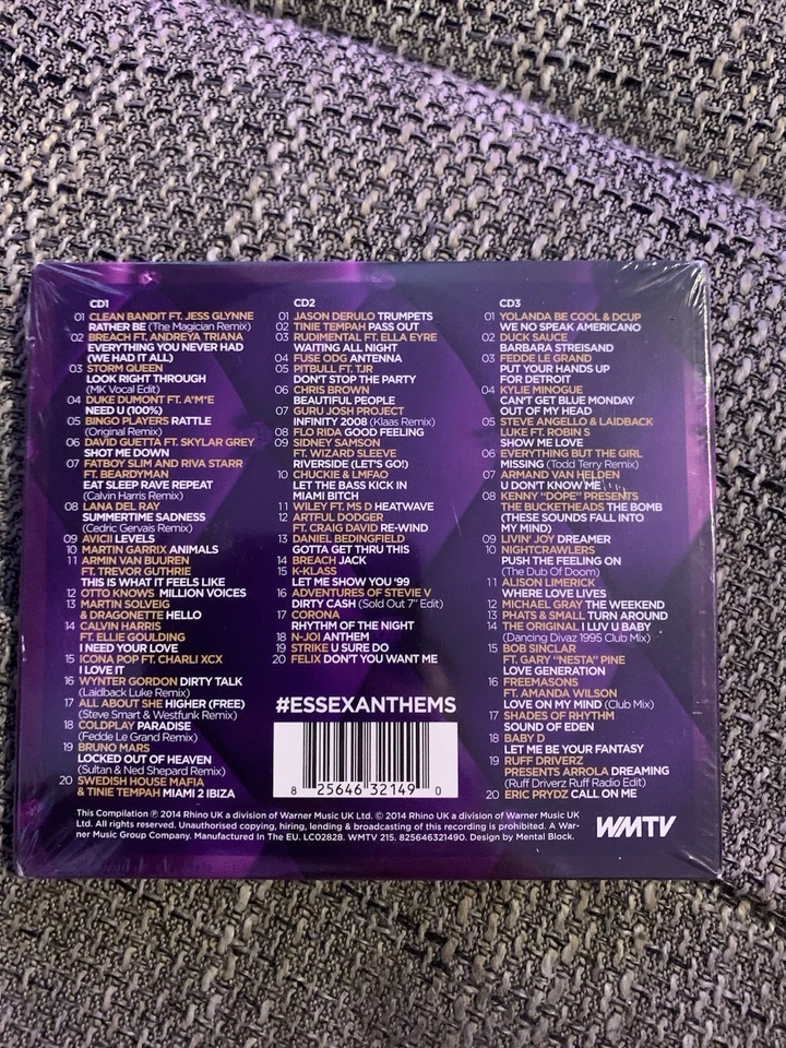 Joey Essex Presents Essex Anthems- CD-2014-Neu & Ovp! - Bild 2 von 2