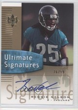 2007 Ultimate Collection Signatures Gold 26/50 Reggie Nelson #US-RN Auto 0j6