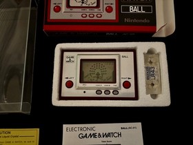 Nintendo game and watch BALL (1980) classic toy game battery operated hobbies