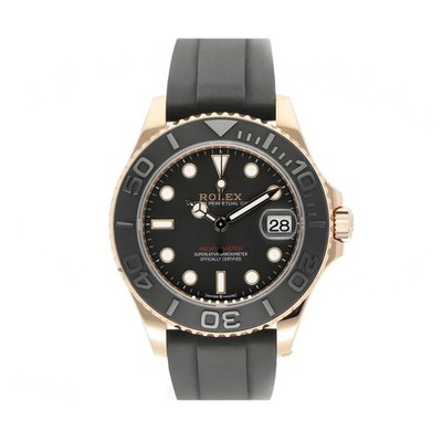 ROLEX YACHT-MASTER 37 REF. 268655 OYSTERFLEX 18K ROSEGOLD 2024 FULL SET UNWORN