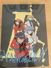 Neon Genesis Evangelion Vintage Poster 90er laminiert 53x38 cm NGE