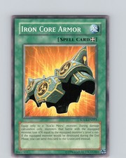 Yu-Gi-Oh TCG Iron Core Armor SOVR-EN053 Unlimited Regular Common Card LP-NM