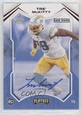 2021 Panini Playoff Rookies Red Zone Auto Tre' McKitty #281 Auto 0c2
