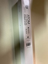 American Lighting ATOM-120V-30-WH 30" Low Profile 3-Outlet Power Strip - White