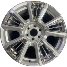 GMC Chevrolet Silver And Chrome Insert Tahoe OEM Wheel 22” Original Rim 14046