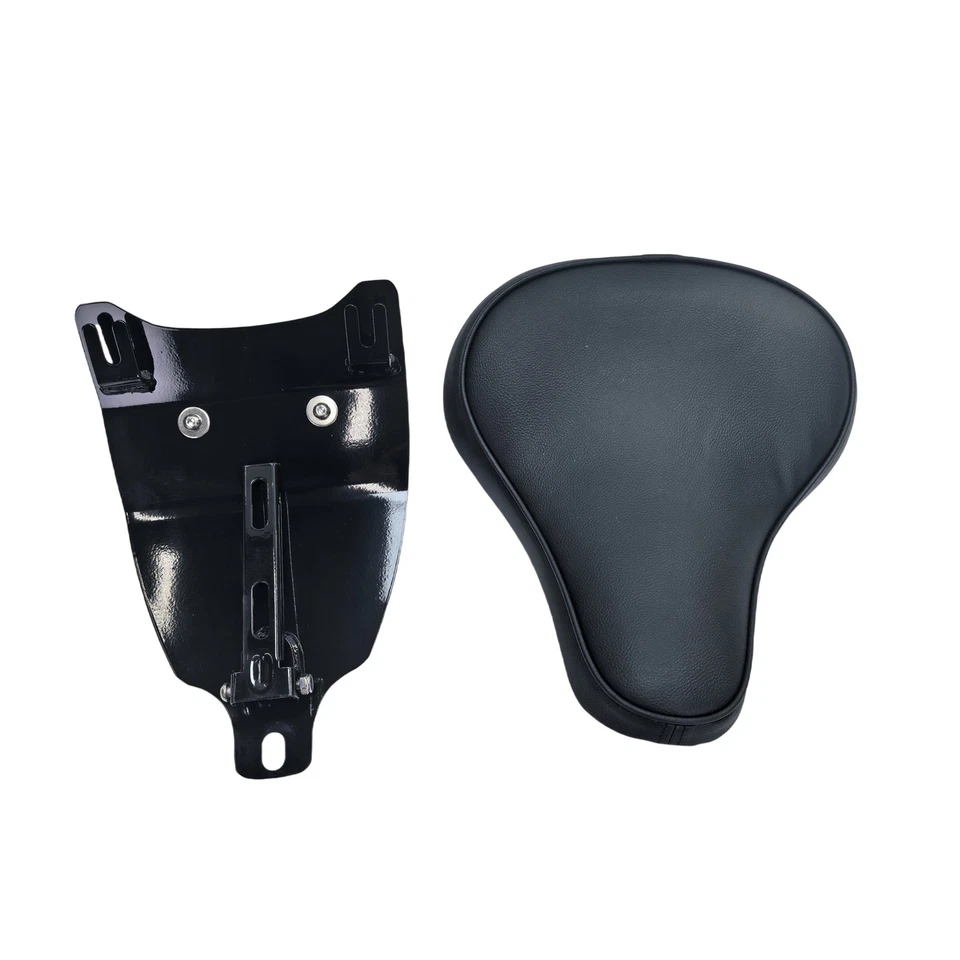 Driver Pillion Cushion Solo Seat Pad For Yamaha Virago750 XV750 1984-1998 1990 - Image 3 of 4