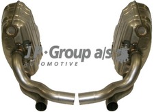 Sportschalldämpferanlage DANSK JP GROUP 1620602010 Edelstahl für PORSCHE 911 997