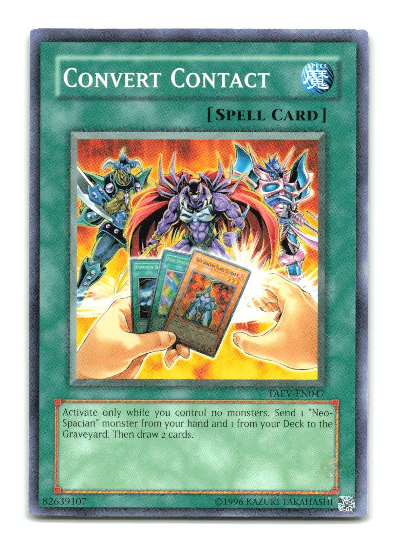 Convert Contact - TAEV-EN047 - YuGiOh-LP