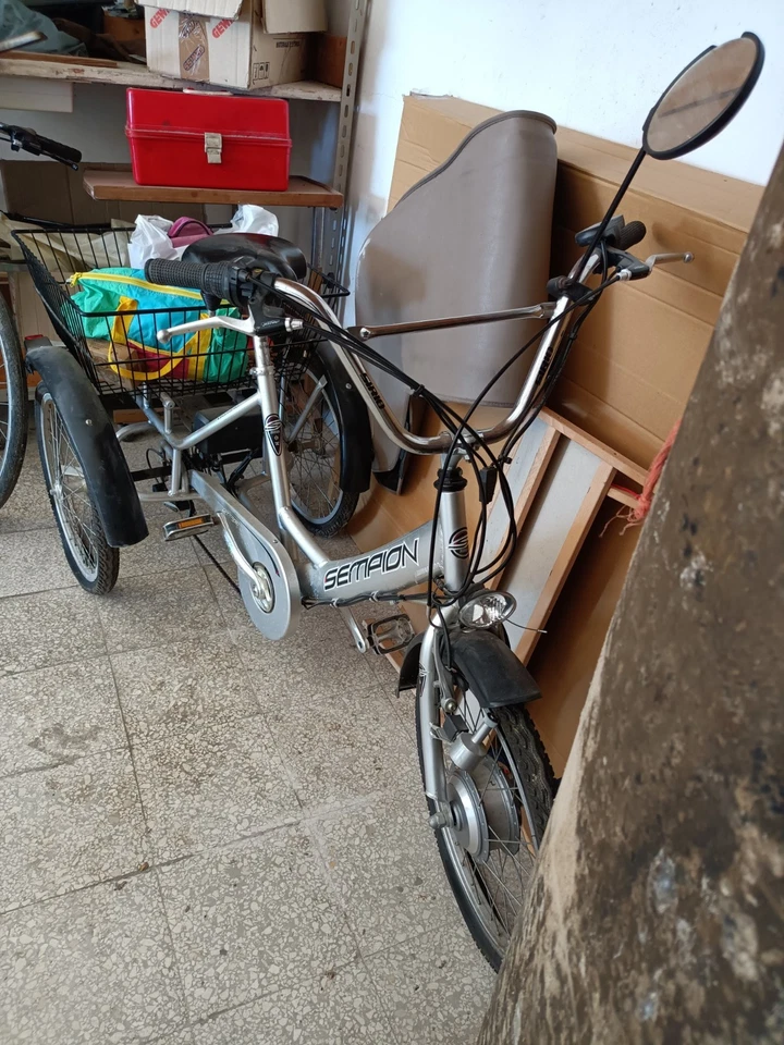 Triciclo Speed Cross Pedalata Assistita 3 ruote 24" - Immagine 3 di 4