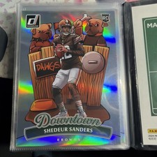 2025 Panini Donruss - Downtown! Shedeur Sanders #17 Oversized (RC)