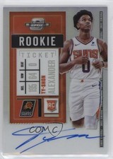 2020-21 Panini Contenders Optic Rookie Ticket Ty-Shon Alexander #138 Auto 12ks