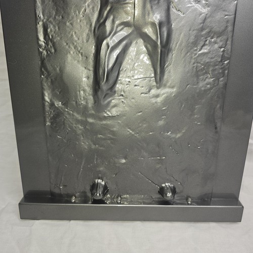 Star Wars Light Up Han Solo 18 1/4" Frozen In Carbonite 3D Wall Sculpture Plaque - Picture 3 of 11