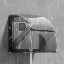 1pc 86 Type Outdoor Socket Waterproof Cover Rainproof Electrical Outlet Box