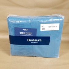 SEALED NEW Bedsure Get Cozy Collections Sheet Set KING SIZE 108"x102" Teal Blue