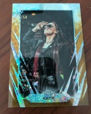 2026 Topps Chrome WWE Gold Mini Diamond Refractor - Alba Fyre /50