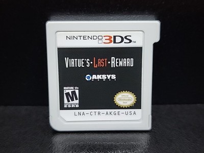 Zero Escape: Virtue's Last Reward (Nintendo 3DS) | Authentic | Tested