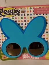 NEW! SUN-STACHES PEEPS KIDS UV SUNGLASSES IMPACT RESISTANT LENSES CUTE!