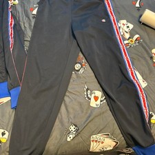 Champion Men's Navy and Black Joggers-tracksuits