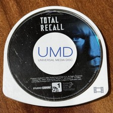 Total Recall ARNOLD SCHWARZENEGGER PSP UMD VIDEO Region 1 Movie Disc Only