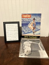 Lot Of Detroit Tigers Autographs Mickey Lolich, Jim Northrup, & Ernie Harwell