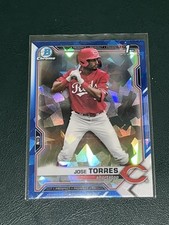 2021 Bowman Draft Chrome SAPPHIRE Jose Torres