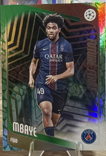 Topps UEFA Club Competitions Future Stars Ibrahim Mbaye #158 PSG Parallel