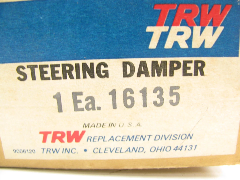 TRW 16135 Steering Stabilizer Damper Kit For 1972-1979 Datsun 620 Truck - Image 3 of 3