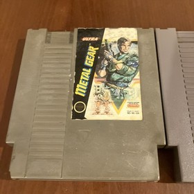 Lot Of 2 Nes Games: Metal Gear & Guardian Legend