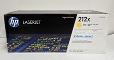 HP W2122X - 212X Yellow High Yield Toner Cartridge - NEW